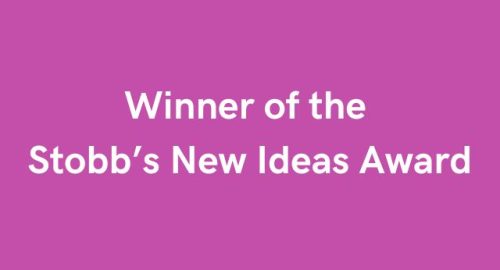 Winner of the Stobb's New Ideas Award